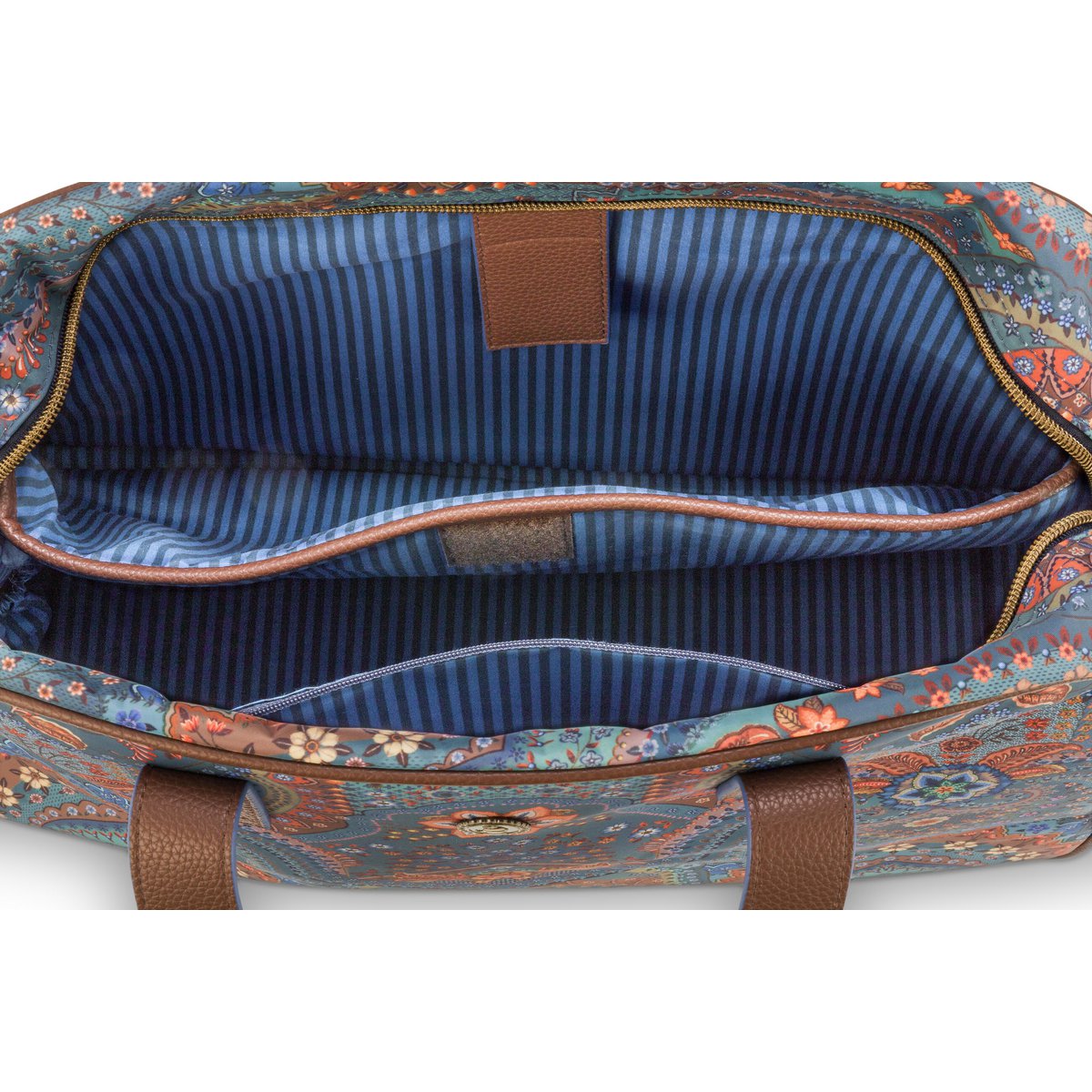 Tovy Weekend Bag Small Jabali Blue 40x15x30cm