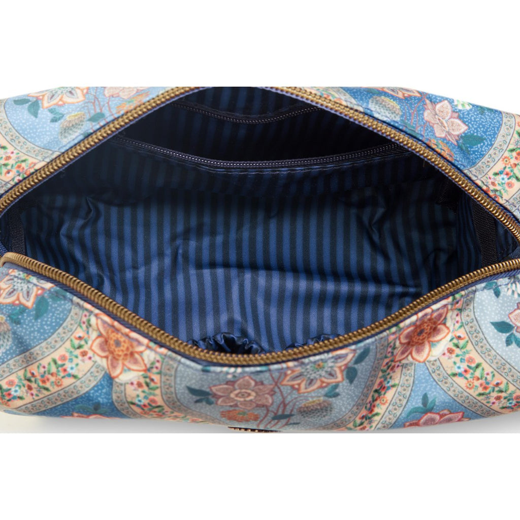 Coco Cosmetic Bag Medium Ornamento Blue 21.5x10x10.5cm