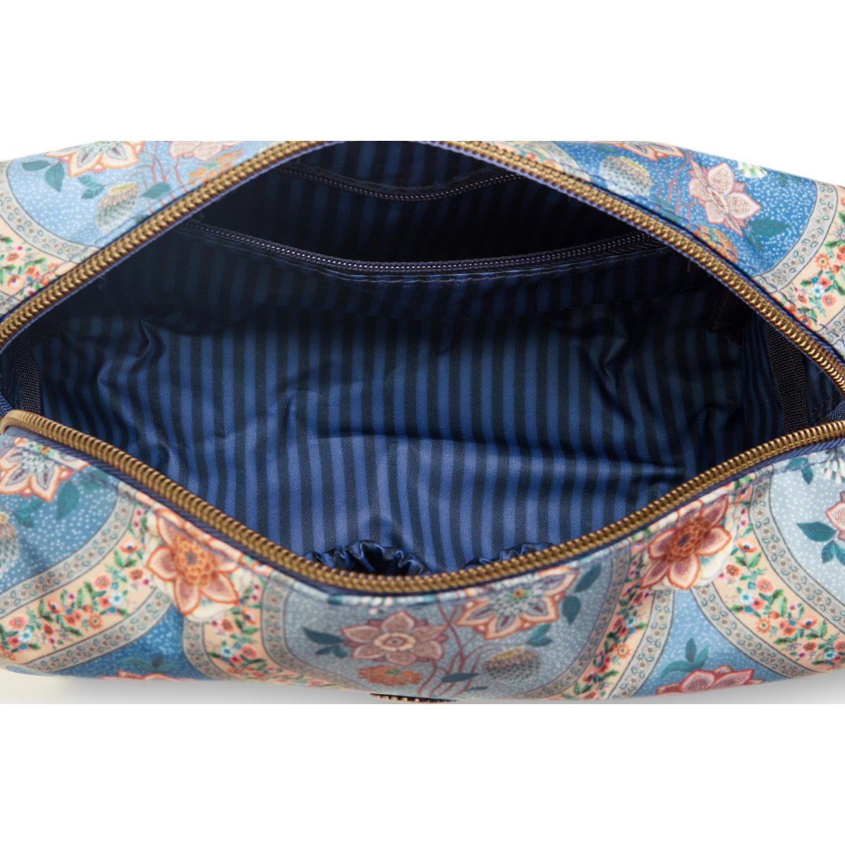 Coco Cosmetic Bag Medium Ornamento Blue 21.5x10x10.5cm