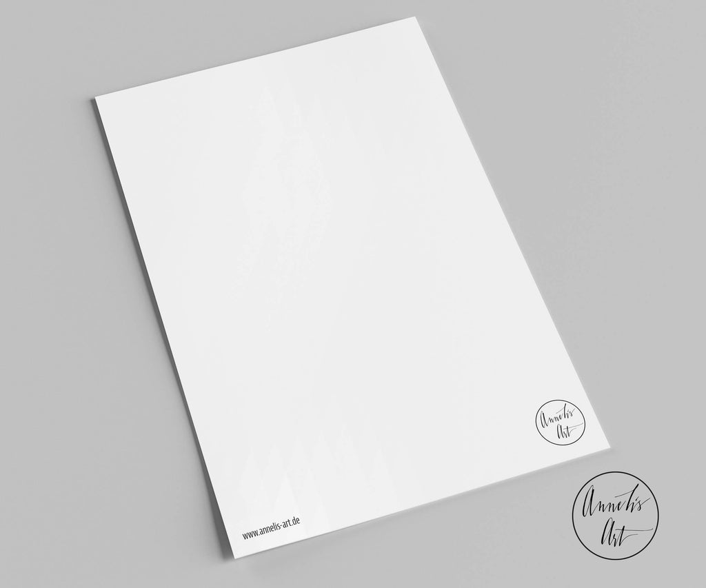 Postkarte |  Glück kann man nicht kaufen, aber einen Bulli