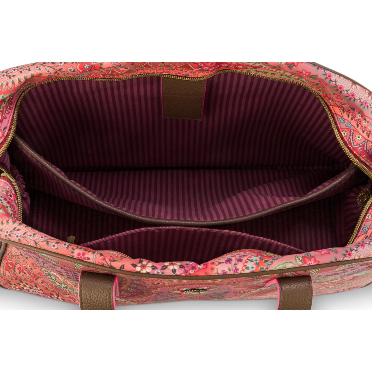 Tovy Weekend Bag Small Jabali Red 40x15x30cm